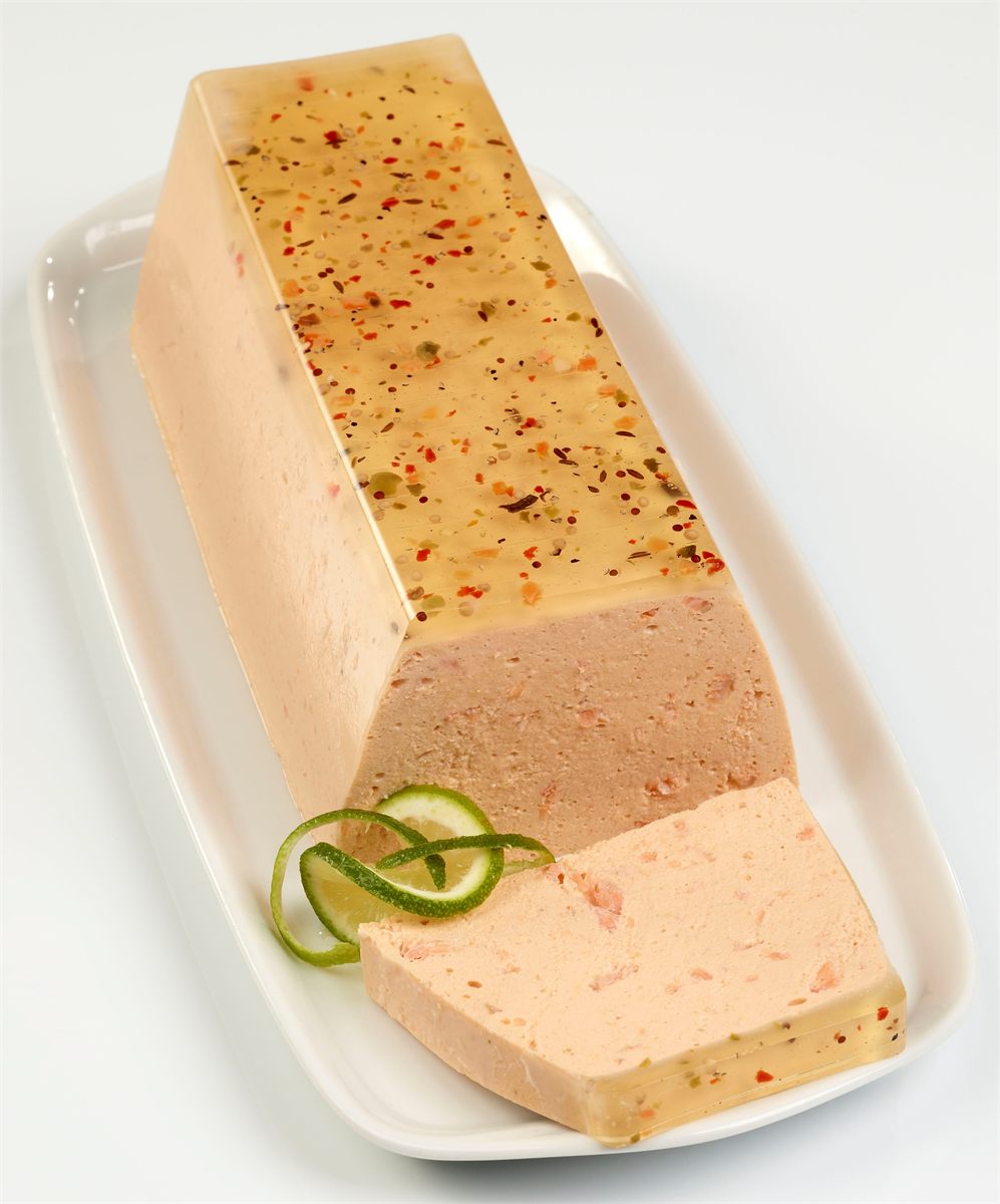 Présentation produit : Terrine au saumon fumé au citron vert